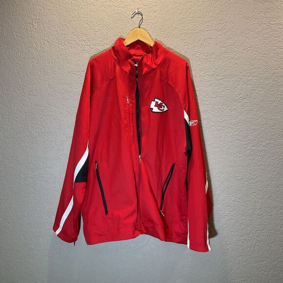 Official NFL Gear Reebok Kansas City Chiefs Outer Layer Jacket Size 2XL - Picture 1 of 15